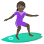 🏄🏿‍♀️