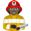 :woman_firefighter_tone5: 👩🏿🚒