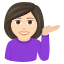 :woman_tipping_hand_tone1: 💁🏻♀️