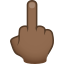 :middle_finger_tone4: 🖕🏾