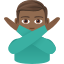 :man_gesturing_no_tone4: 🙅🏾♂️