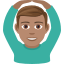 :man_gesturing_ok_tone3: 🙆🏽♂️