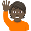 :raising_hand_tone5: 🙋🏿
