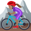 🚵🏽‍♀️