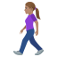 :woman_walking_tone3: 🚶🏽♀️