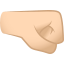 :right_facing_fist_tone1: 🤜🏻