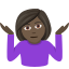:woman_shrugging_tone5: 🤷🏿♀️