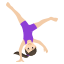:woman_cartwheeling_tone1: 🤸🏻♀️