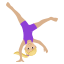 :woman_cartwheeling_tone2: 🤸🏼♀️
