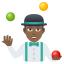 🤹🏾‍♂️